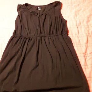 Black tank dress